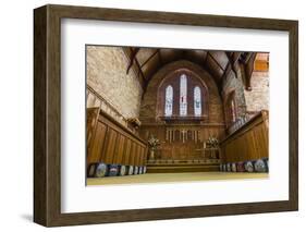 Interior View of the Anglican Church in Stanley-Michael Nolan-Framed Photographic Print