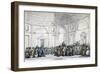 Interior View of the Bank of England, City of London, 1792-Thomas Rowlandson-Framed Giclee Print