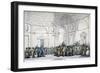 Interior View of the Bank of England, City of London, 1792-Thomas Rowlandson-Framed Giclee Print