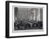 Interior View of the British Coffee House on Cockspur Street, Westminster, London, 1839-null-Framed Giclee Print