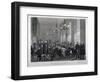 Interior View of the British Coffee House on Cockspur Street, Westminster, London, 1839-null-Framed Giclee Print