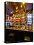 Interior view of the Canny Man's Pub, Edinburgh, Lothian, Scotland, United Kingdom, Europe-Karol Kozlowski-Stretched Canvas