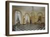 Interior View of the Castle of Malmaison: Billiard-null-Framed Giclee Print