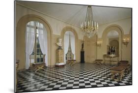 Interior View of the Castle of Malmaison: Billiard-null-Mounted Giclee Print