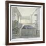 Interior View of the Chapel in Newgate Prison, Old Bailey, City of London, 1840-Frederick Nash-Framed Giclee Print