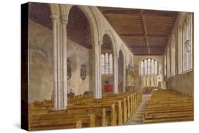 Interior View of the Chapel of St Peter Ad Vincula, Tower of London, Stepney, London, 1883-John Crowther-Stretched Canvas