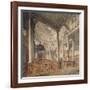 Interior View of the Church of St Stephen Walbrook, City of London, 1811-John Coney-Framed Giclee Print