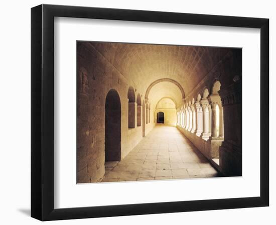 Interior View of the Cloister, Founded in 1148-null-Framed Giclee Print