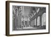 Interior View of the Clothworkers' Hall, Mincing Lane, City of London, 1856-Samuel Angell-Framed Giclee Print