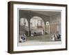 Interior View of the Doctors' Commons, City of London, 1808-Joseph Constantine Stadler-Framed Giclee Print