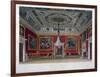 Interior View of the Drawing Room in Buckingham House, Westminster, London, 1817-Thomas Sutherland-Framed Giclee Print