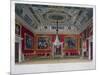 Interior View of the Drawing Room in Buckingham House, Westminster, London, 1817-Thomas Sutherland-Mounted Giclee Print