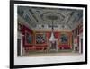 Interior View of the Drawing Room in Buckingham House, Westminster, London, 1817-Thomas Sutherland-Framed Giclee Print