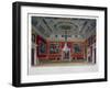 Interior View of the Drawing Room in Buckingham House, Westminster, London, 1817-Thomas Sutherland-Framed Giclee Print