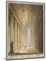 Interior View of the Egyptian Hall, Mansion House, City of London, 1820-Charles Wild-Mounted Giclee Print