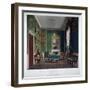 Interior View of the Green Closet in Buckingham House, Westminster, London, 1819-Daniel Havell-Framed Giclee Print