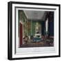 Interior View of the Green Closet in Buckingham House, Westminster, London, 1819-Daniel Havell-Framed Giclee Print