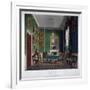 Interior View of the Green Closet in Buckingham House, Westminster, London, 1819-Daniel Havell-Framed Giclee Print