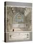 Interior View of the Guildhall, City of London, 1838-null-Stretched Canvas