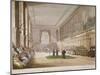 Interior View of the Hall of Christ's Hospital, with an Event Taking Place, City of London, 1808-Augustus Charles Pugin-Mounted Giclee Print
