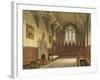 Interior View of the Hall of University College from the 'History of Oxford'-Augustus Charles Pugin-Framed Giclee Print