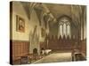 Interior View of the Hall of University College from the 'History of Oxford'-Augustus Charles Pugin-Stretched Canvas