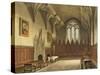 Interior View of the Hall of University College from the 'History of Oxford'-Augustus Charles Pugin-Stretched Canvas