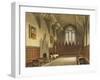 Interior View of the Hall of University College from the 'History of Oxford'-Augustus Charles Pugin-Framed Giclee Print