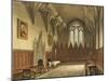 Interior View of the Hall of University College from the 'History of Oxford'-Augustus Charles Pugin-Mounted Giclee Print