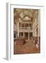 Interior View of the Hornby Library, Liverpool-null-Framed Art Print