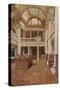 Interior View of the Hornby Library, Liverpool-null-Stretched Canvas