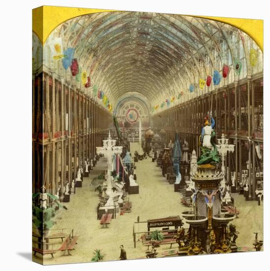 Interior View of the International Exhibition, London-null-Stretched Canvas