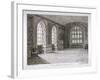 Interior View of the Jerusalem Chamber in Westminster Abbey, London, 1805-Frederick Nash-Framed Giclee Print