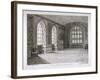 Interior View of the Jerusalem Chamber in Westminster Abbey, London, 1805-Frederick Nash-Framed Giclee Print