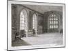 Interior View of the Jerusalem Chamber in Westminster Abbey, London, 1805-Frederick Nash-Mounted Giclee Print