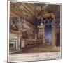 Interior View of the King's Audience Chamber in Windsor Castle, Berkshire, 1818-Thomas Sutherland-Mounted Giclee Print