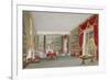 Interior View of the Library Drawing Room in Bromley Hill, Bromley, Kent, 1816-John Buckler-Framed Giclee Print