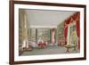 Interior View of the Library Drawing Room in Bromley Hill, Bromley, Kent, 1816-John Buckler-Framed Giclee Print