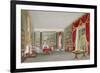Interior View of the Library Drawing Room in Bromley Hill, Bromley, Kent, 1816-John Buckler-Framed Giclee Print
