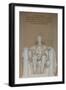 Interior View of the Lincoln Statue in the Lincoln Memorial-Michael Nolan-Framed Photographic Print