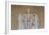 Interior View of the Lincoln Statue in the Lincoln Memorial-Michael Nolan-Framed Photographic Print