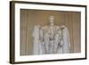 Interior View of the Lincoln Statue in the Lincoln Memorial-Michael Nolan-Framed Photographic Print