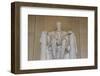 Interior View of the Lincoln Statue in the Lincoln Memorial-Michael Nolan-Framed Photographic Print