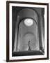 Interior View of the Louvre Museum-Ed Clark-Framed Photographic Print