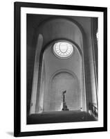 Interior View of the Louvre Museum-Ed Clark-Framed Photographic Print