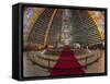 Interior view of the Metropolitan Cathedral of Saint Sebastian, Rio de Janeiro, Brazil, South Ameri-Karol Kozlowski-Framed Stretched Canvas