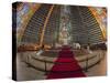 Interior view of the Metropolitan Cathedral of Saint Sebastian, Rio de Janeiro, Brazil, South Ameri-Karol Kozlowski-Stretched Canvas