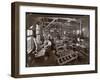 Interior View of the New York Yacht, Launch and Engine Co. on the Harlem River, New York, 1905-Byron Company-Framed Giclee Print