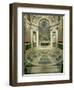 Interior View of the Octagonal Chigi Chapel, Begun by Raphael in 1513 Completed 1652-Giovanni Lorenzo Bernini-Framed Giclee Print