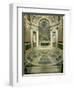 Interior View of the Octagonal Chigi Chapel, Begun by Raphael in 1513 Completed 1652-Giovanni Lorenzo Bernini-Framed Giclee Print